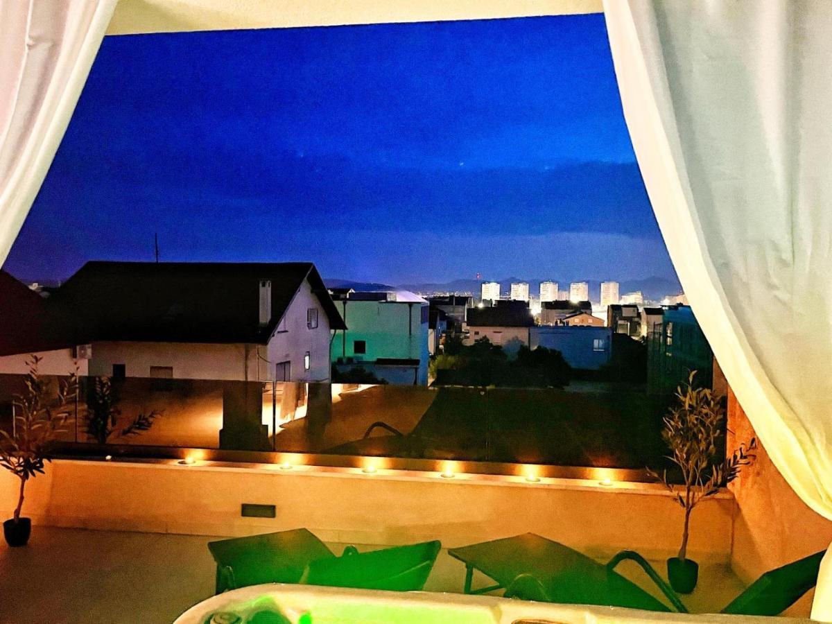 자다르 Olive Oasis Penthouse With Jacuzzi 아파트 외부 사진